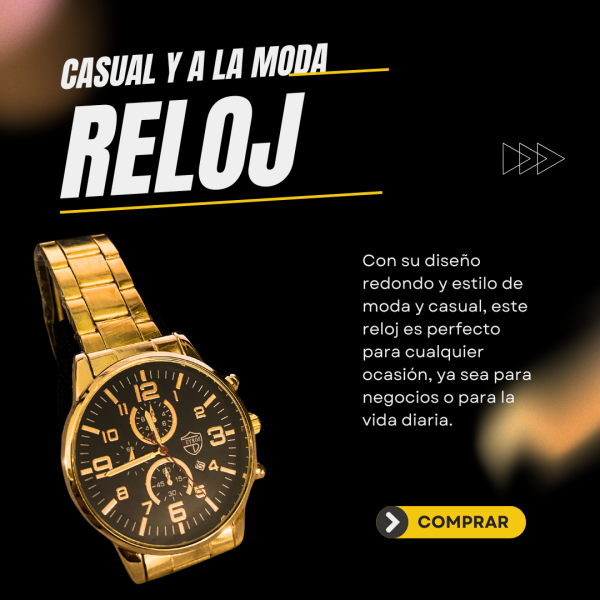 Reloj elegante para conocedores.