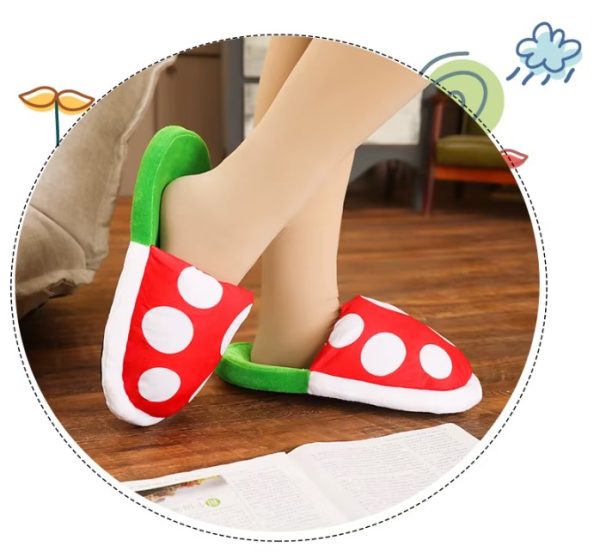 Zapatillas de algodón de Super mario Bros - Imagen 2